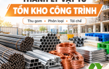 Thanh lý vật tư tồn kho công trình