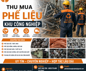 thu mua phế liệu khu công nghiệp