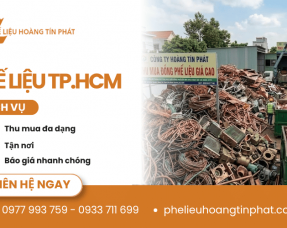 Phế liệu TP.HCM: Thu mua đa dạng, tận nơi, báo giá nhanh chóng