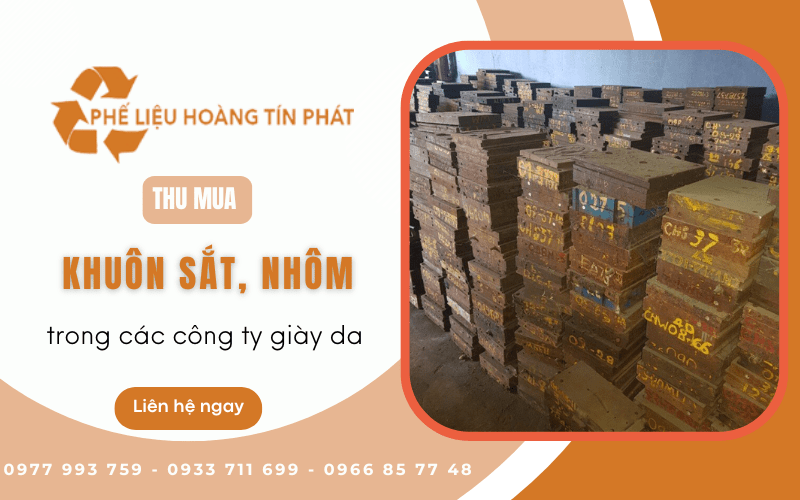 Thu mua khuôn sắt, nhôm trong các công ty giày da