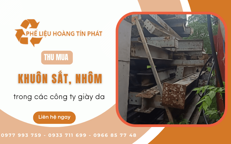 Thu mua khuôn sắt, nhôm trong các công ty giày da