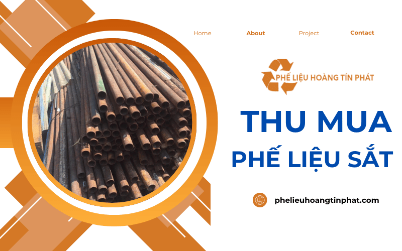 Thu mua phế liệu sắt TPHCM giá cao, đến tận nơi thu gom